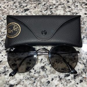 Ray Ban RB 3447-N Round Metal Sunglasses